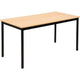 Tafel sodematub ft126rect-1111 beuken zwart