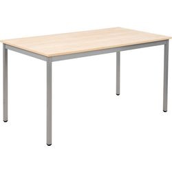 Tafel sodematub ijzer lichtbruin, zilver