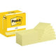 Post-it zelfklevende memoblaadjes 655-cy 76x127mm effen geel