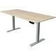 Zit-sta-bureau kerkmann 10227750 move 1 esdoorn; zilver
