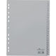 Numerieke tabbladen durable 6523 31 tabs 11 gaten grijs