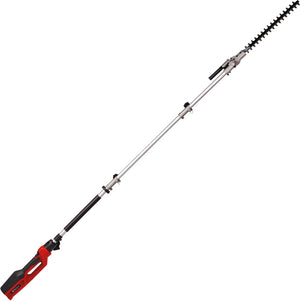 Einhell elektrische telescopische heggenschaar gc-hh 9046 - 900 w - snoeilengte 41,2 cm - tandafstand 20 mm - bereik 1,97 m - verlengbaar tot 2,60 m - kantelbaar snoeiopzetstuk