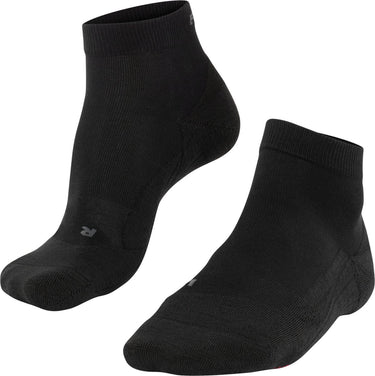 Falke go2 short anti-blaar katoen functioneel materiaal golfsokken heren zwart - maat 44-45