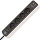Brennenstuhl ecolor stekkerdoos met usb 4-voudig 1,5m h05vv-f3g1,5 wit zwart