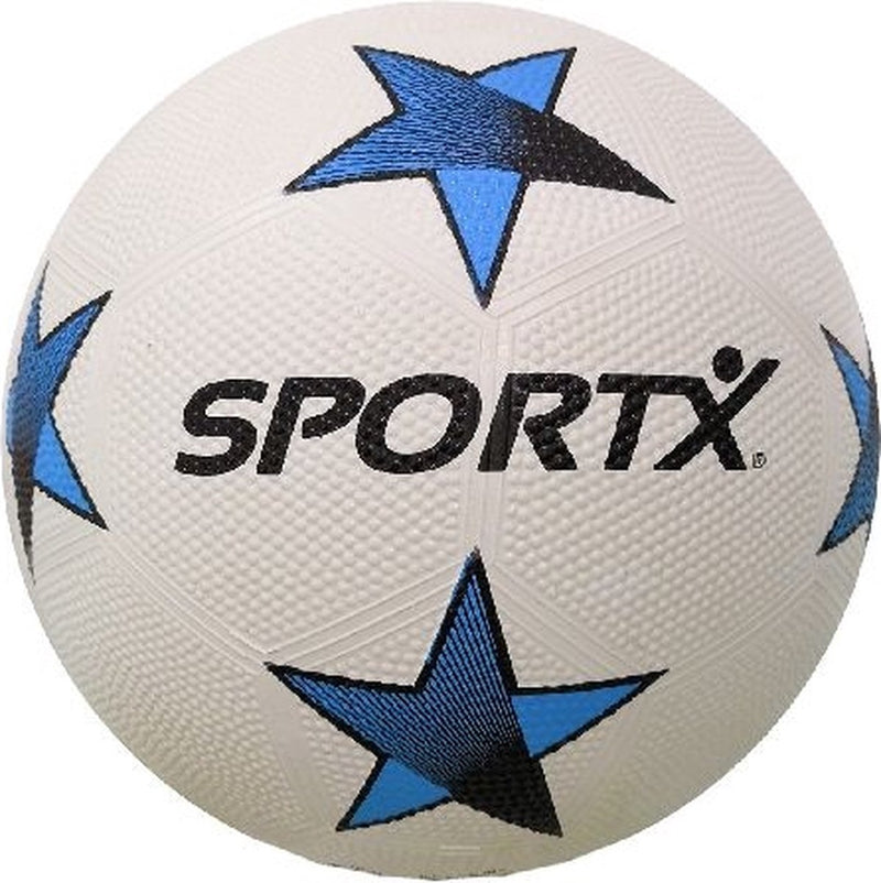 Afbeelding laden in galerijviewer, Sportx voetbal rubber blue star 360-380gr
