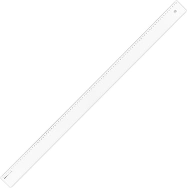 Aristo liniaal - lengte 100cm - mm cm schaalverdeling - glashelder plexiglas - ar-1440