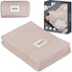 Lionelo bamboo blanket - deluxe baby deken - hypoallergeen - antibacterieel - antischimmel - 100% bamboe katoen - thermoregulerend - zacht ademend - duurzaam - wasbaar - vanaf geboorte - 100×75 cm