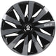 Sparco wieldoppen lazio - 14 inch - zwart grijs
