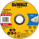Dewalt snijschijf fast cut dt3506-qz 10 stuks 115 x 1 x 22,23 mm