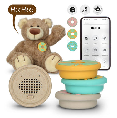 Alecto heehee - baby spraak button - maak van je knuffel een interactief vriendje