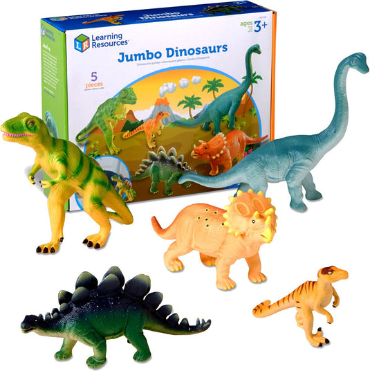 Learning resources jumbo dinosaurs - set 1 - 3+