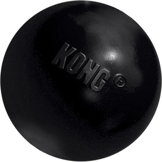 Kong extreme bal - hondenspeelgoed - zwart - s
