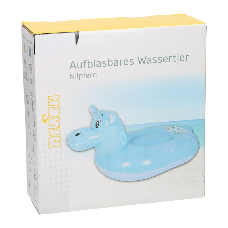 Afbeelding laden in galerijviewer, Opblaasbaar waterdier nijlpaard, 155cm
