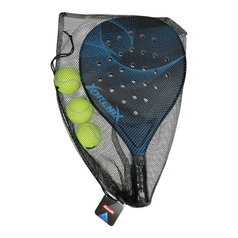 Afbeelding laden in galerijviewer, Adrenix padelset racket met 3 ballen - blauw
