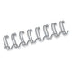 Draadbindruggen fellowes 54453 kam zilver