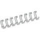 Draadbindruggen fellowes 54454 kam zilver
