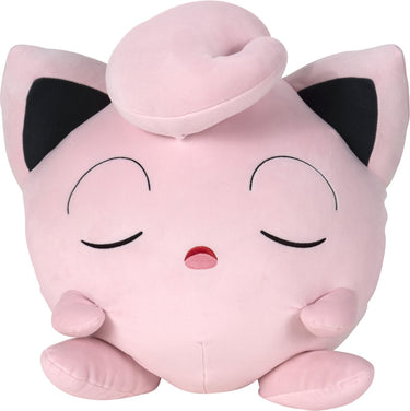 Jazwares pokémon slapende knuffel pluche jigglypuff, 45cm
