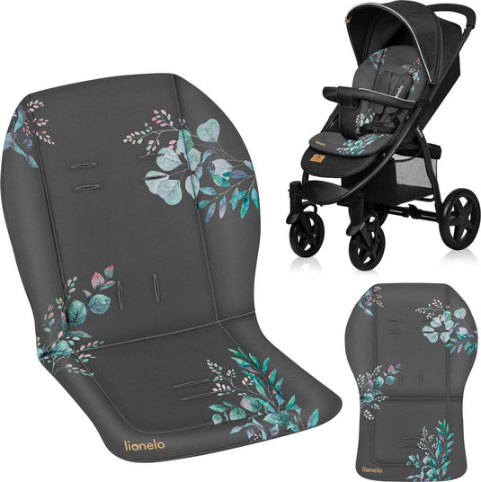Lionelo seatliner - universeel inlegkussen kinderwagen - dubbelzijdig design - hydrofobe stof - flexibele pasvorm - wasbaar - comfortabel zacht - golden moments