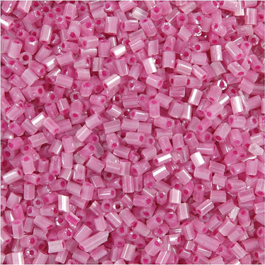 Creativ company rocailles, afm 15 0, d: 1,7 mm, 500 gr, roze