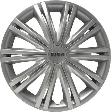 Carpoint wieldoppen giga 14 inch abs zilver set van 4