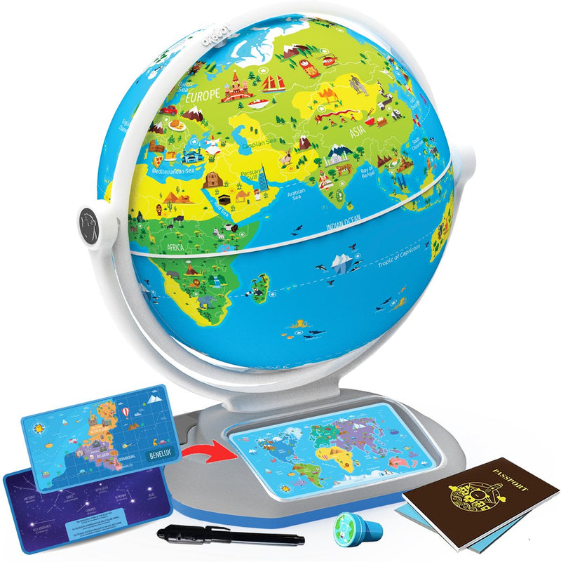 Afbeelding laden in galerijviewer, Gear2play orboot explorer interactieve wereldbol – spelenderwijs de wereld ontdekken – incl. app 3d beelden - educatief
