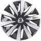 Sparco - wieldoppen - velgen - lazio - 15 inch - grijs zilver