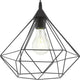 Eglo tarbes hanglamp - e27 - ø 32,5 cm - zwart