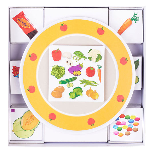 Rolf basics - vitamientjes op ons bord memo en sorteerspel
