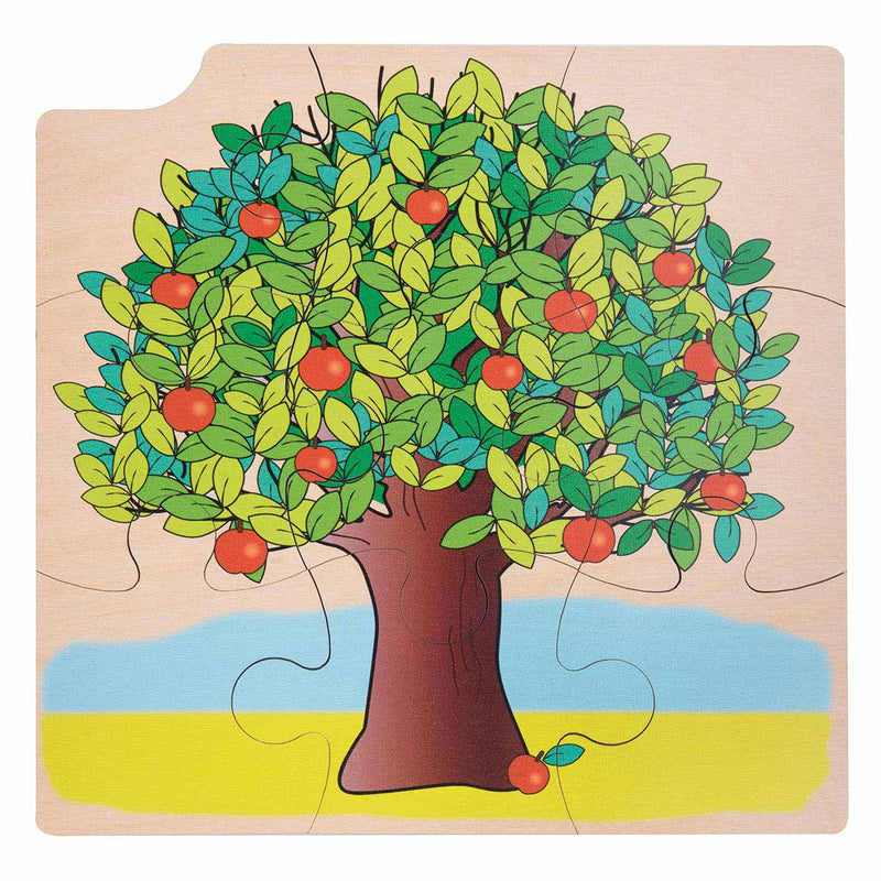 Afbeelding laden in galerijviewer, Rolf groei en 4 lagenpuzzel hout groeiboom, 36st.
