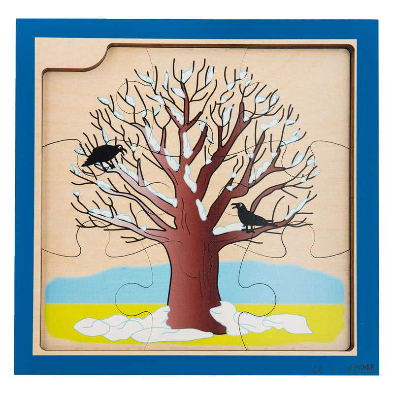 Afbeelding laden in galerijviewer, Rolf groei en 4 lagenpuzzel hout groeiboom, 36st.
