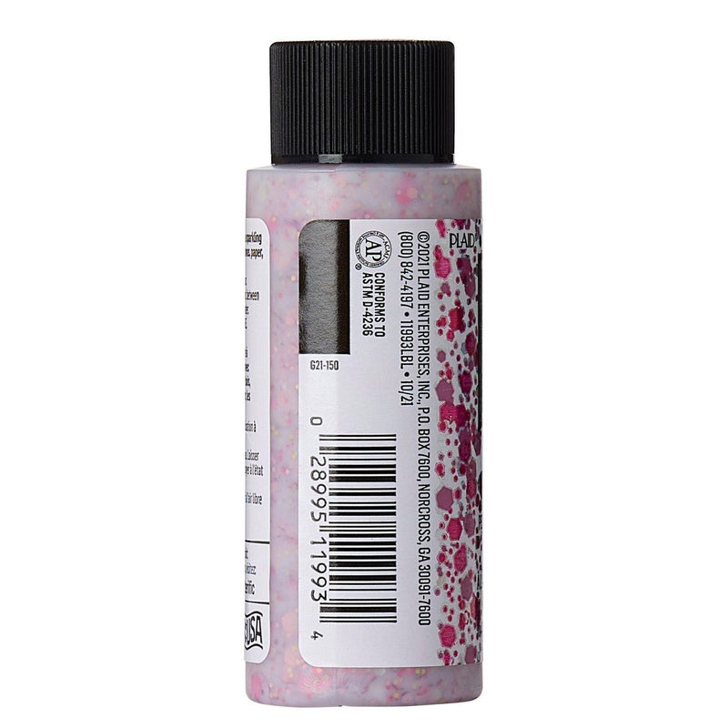 Afbeelding laden in galerijviewer, Folkart • glitterific pop acrylic paint princess potion 59ml
