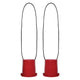 Rolf more - loopklossen eco rood, 2st.