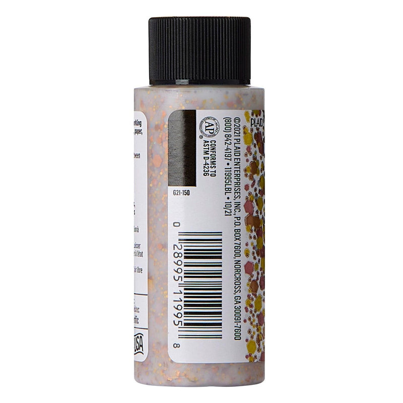 Afbeelding laden in galerijviewer, Folkart • glitterific pop acrylic paint sunset canyon 59ml
