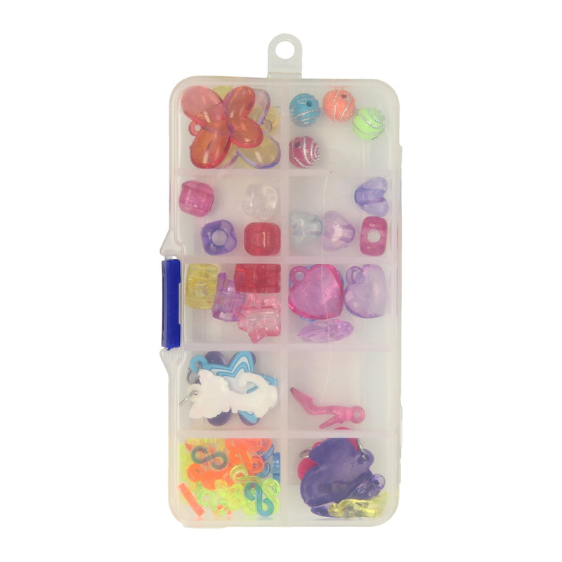 Afbeelding laden in galerijviewer, Loom band accesoires kit, 55dlg.
