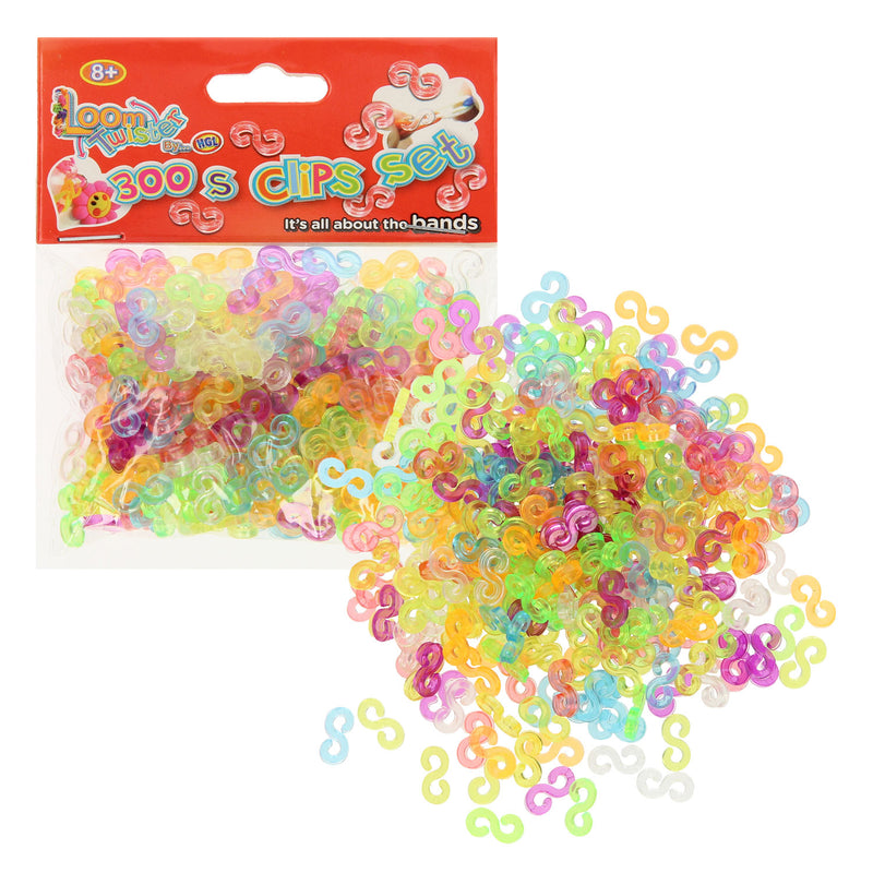 Afbeelding laden in galerijviewer, Loom twister clips, 300dlg.

