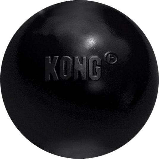 Kong extreme bal - hondenspeelgoed - zwart - s