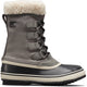 Sorel winter carnival™ boot wp women's snowboots - quarry, black - maat 39.5