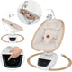 Lionelo olivia wipstoel – 5-in-1 3d schommeling – 180° draaibare zitting – traploze rugverstelling – 13 melodieën witte ruis – afstandsbediening – speelboog – timer – wasbare hoes – zacht kussen – 3-puntsgordel – en12790 gecertificeerd – tot 9 kg