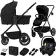 Lionelo meril 3in1 kinderwagen - buggy – xl reiswieg, wandelwagen adac-gecertificeerd autostoeltje – all-terrain wielen – compleet accessoireset – upf50+