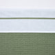 Meyco baby bies wieglaken - olive green - 75x100cm - 0.3 tog