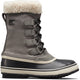 Sorel winter carnival™ boot wp women's snowboots - quarry, black - maat 39.5
