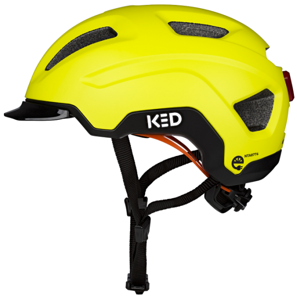 Afbeelding laden in galerijviewer, Ked fietshelm pedalon s (53-56cm) - mat geel

