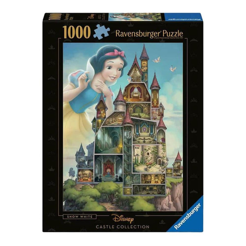 Afbeelding laden in galerijviewer, Ravensburger legpuzzel disney castles snow white, 1000st.
