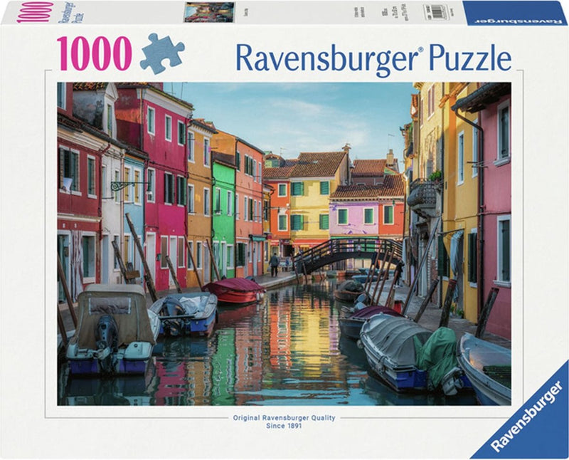 Afbeelding laden in galerijviewer, Ravensburger legpuzzel burano italie, 1000st.
