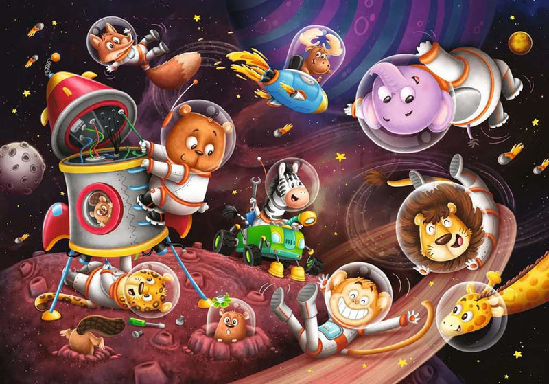 Afbeelding laden in galerijviewer, Ravensburger puzzel space 2x12 stukjes
