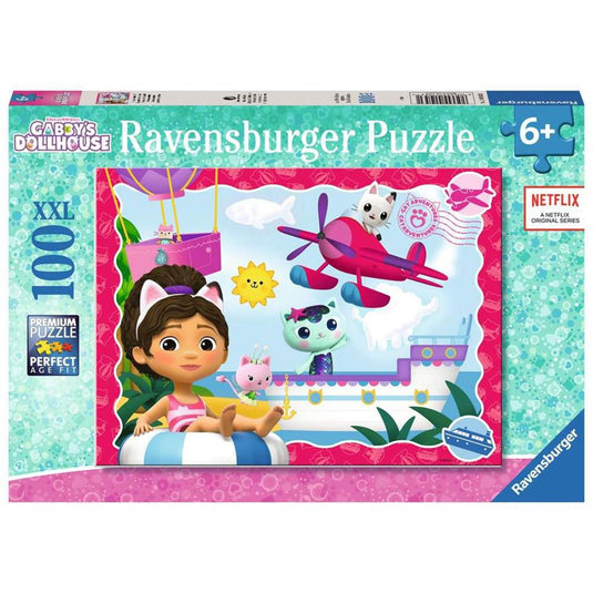 Ravensburger puzzel gabby's dollhouse 100 xxl stukjes