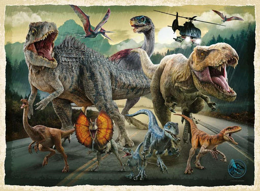 Ravensburger puzzel jurassic world 200 xxl stukjes