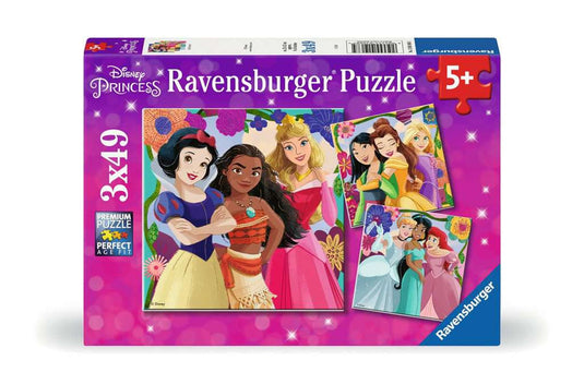 Ravensburger puzzel disney princess 3x49 stukjes