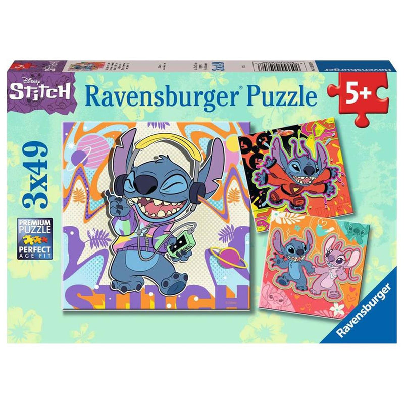 Afbeelding laden in galerijviewer, Ravensburger puzzel stitch 3x49 stukjes
