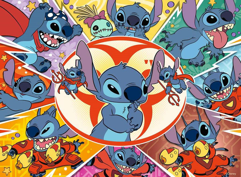 Afbeelding laden in galerijviewer, Ravensburger puzzel stitch 100 xxl stukjes
